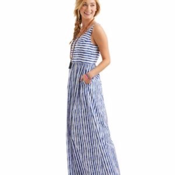Vineyard Vines Dresses & Skirts - Vineyard Vines Painted Stripe Maxi Dress NWOT 0